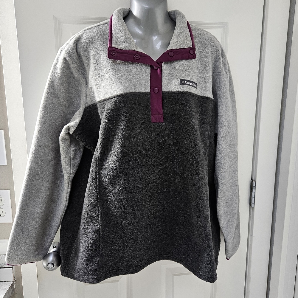 Columbia 1/2 Snap Fleece - Size 1X